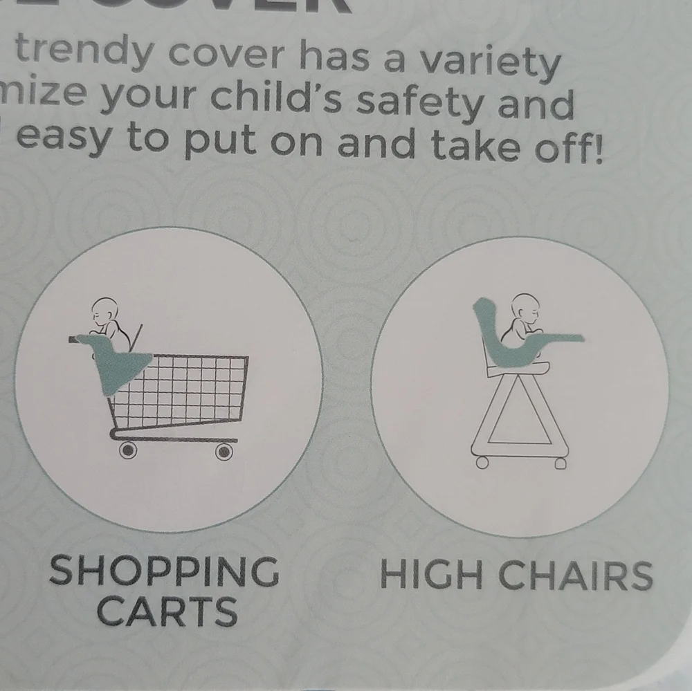 Bristin Baby 4-in-1 Multi-use Cover | Nursing  Carseat Shopping Cart High Chair